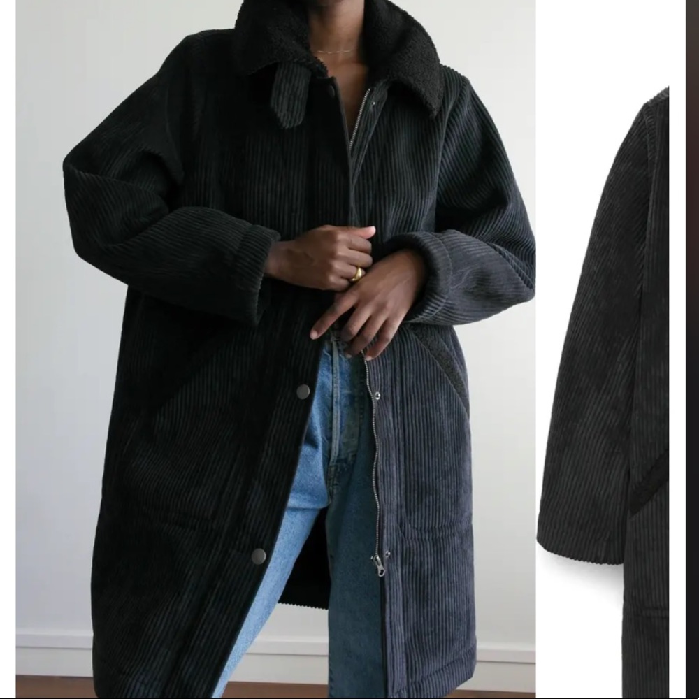 Zip-Up Corduroy Jacket